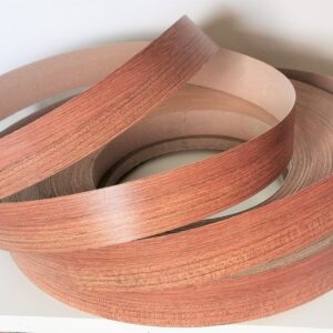 Teak Gold 21 mm 40 mm Wide Melamine Pre Glued Iron on Edging Tape/Edge