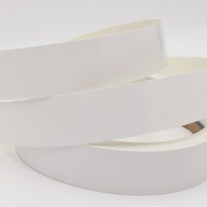 White Matt 21 mm 40 mm 45 mm 60 mm Wide Melamine Pre-Glued Iron on Edging Tape/Edge Banding