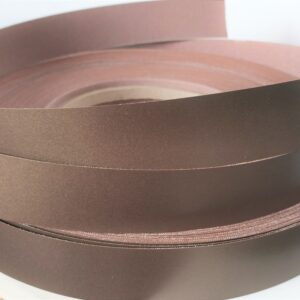 Metallic Toffe 21 mm 40 mm Wide Melamine Pre-Glued Iron on Edging Tape/Edge Banding