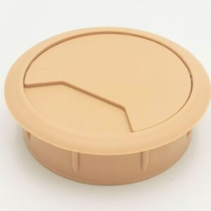 Maple 60mm PC Computer Desk Plastic Grommet Table Cable Tidy Wire Hole Cover