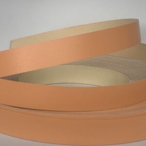 Orange 21 mm Wide Melamine Pre-Glued Iron on Edging Tape/Edge Banding