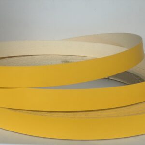 Yellow 21 mm Wide Melamine Pre-Glued Iron on Edging Tape/Edge Banding
